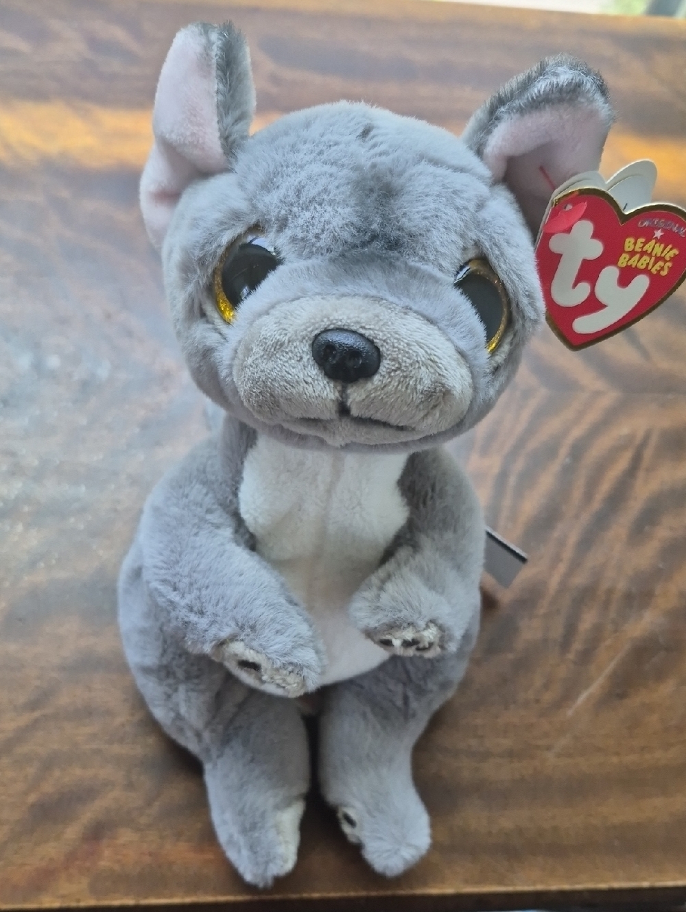 TY Beanie Babies Wilfred Baby Puppy 8" STUFFED ANIMAL Toy